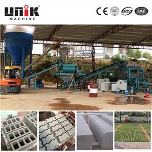 Machine hydraulique de bloc de ciment